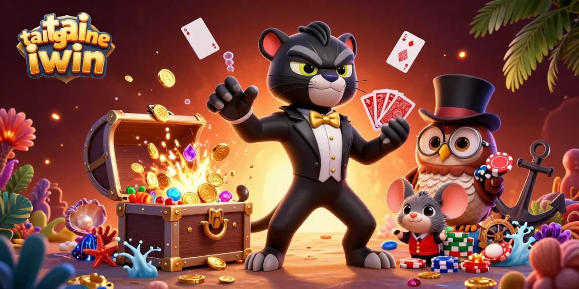 Experience tai game iwin with our vibrant casino scene featuring iconic characters and dynamic elements.