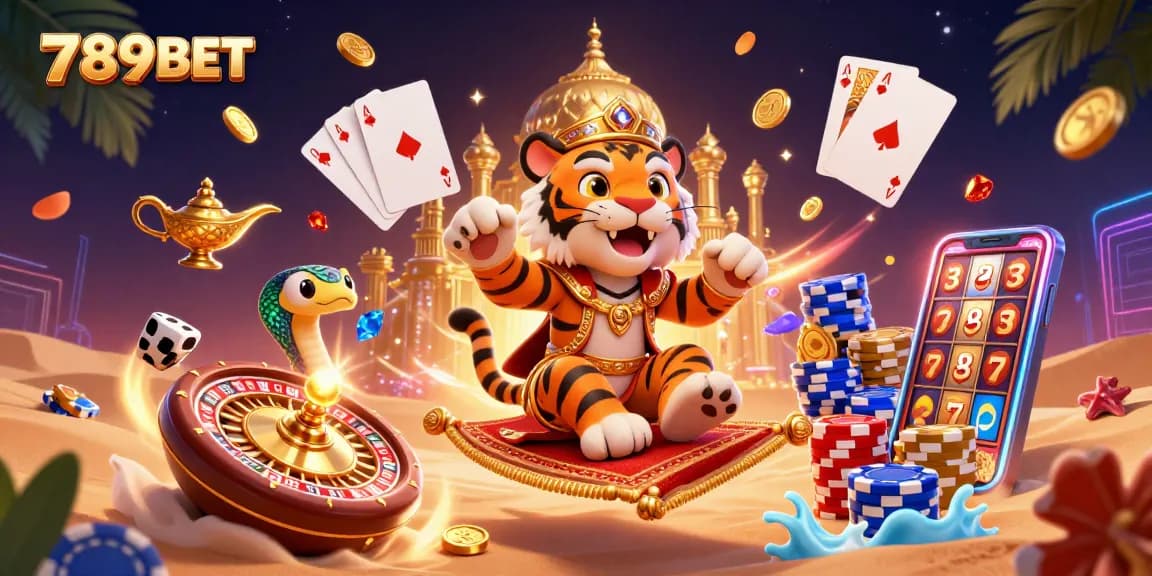 Win exciting rewards with 789BET by exploring a vibrant 3D casino world filled with treasure!