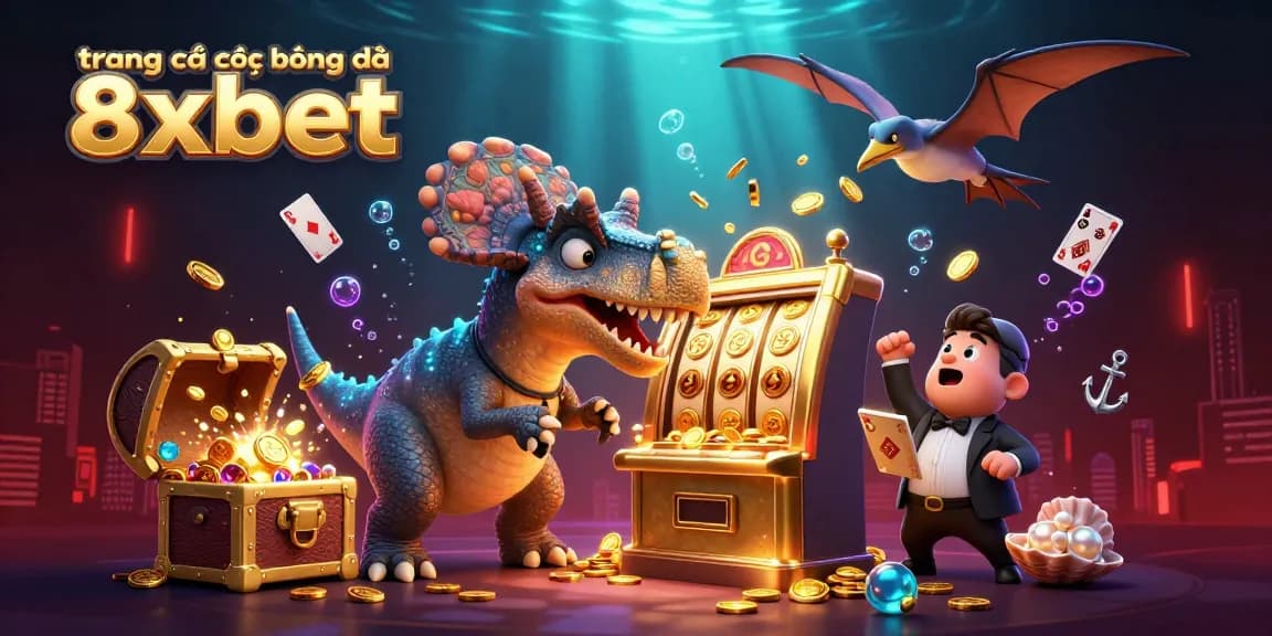 Experience exciting gameplay at trang cá cược bóng đá 8xbet with vibrant scenes of winning moments and entertaining characters.