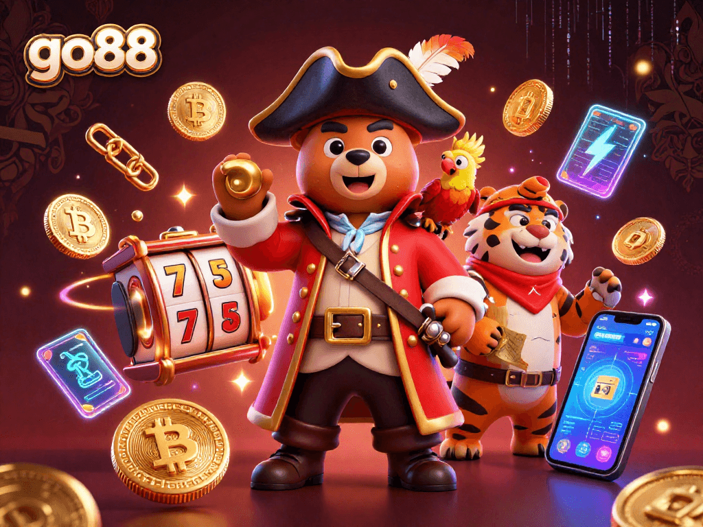 Engage with exciting slots at go88 featuring dynamic characters and vibrant casino elements.