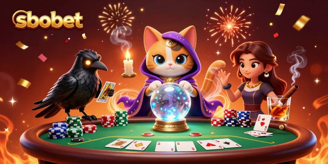 Exciting sbobet sports betting scene featuring vibrant characters and dynamic elements for an immersive gambling experience.