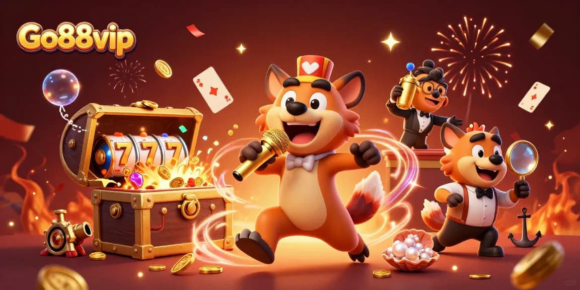 Engage in thrilling gameplay at Go88vip with exciting slots and casino fun amidst vibrant celebrations.