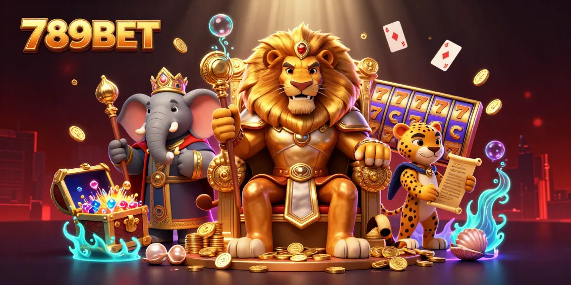 Experience the excitement of 789BET with vibrant casino characters and dynamic gaming elements.