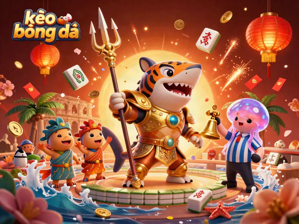 Experience the thrill of kèo bóng đá with dynamic underwater excitement and winning elements.