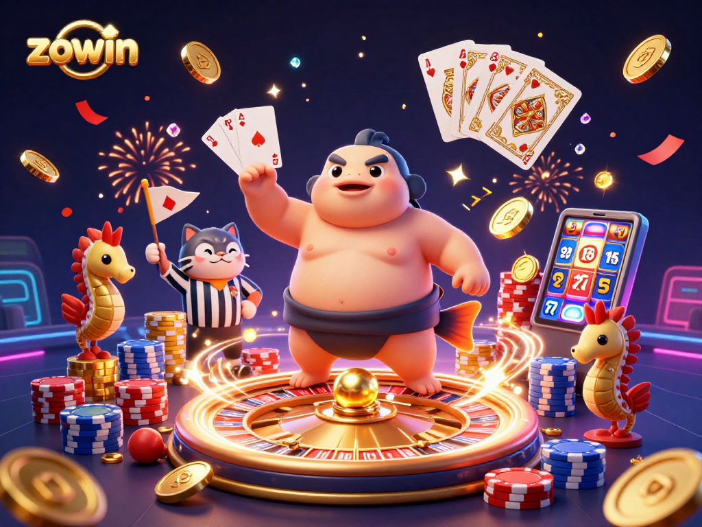 Experience exhilarating gameplay at Zowin with immersive casino elements and vibrant themes.