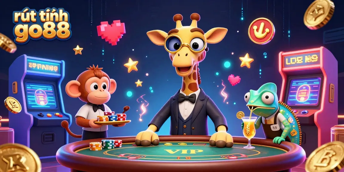 Experience fast cash withdrawals at Go88 with vibrant casino characters and energetic gameplay elements.