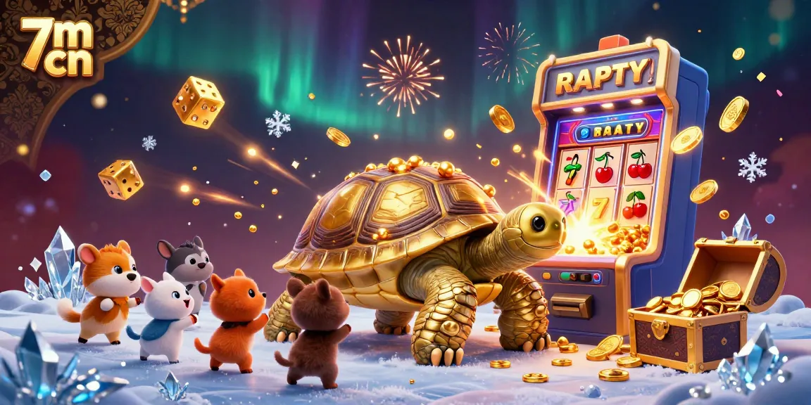 Experience exciting gameplay at 7m cn with a golden tortoise pinball and jackpot slot machine.