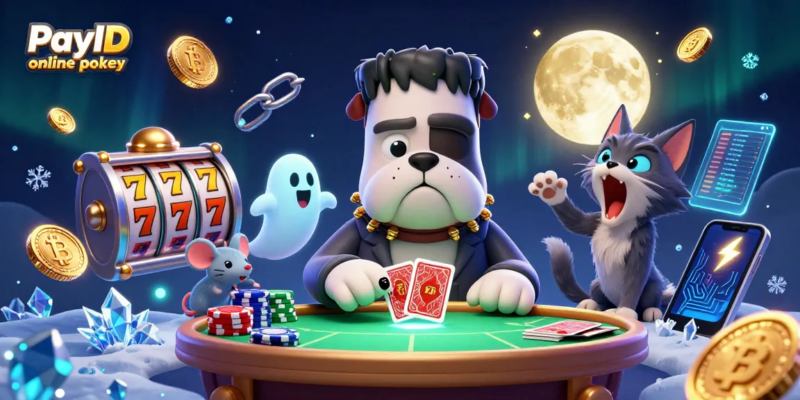 Experience thrilling PayID online pokies with vibrant cartoon characters and dynamic gaming elements.