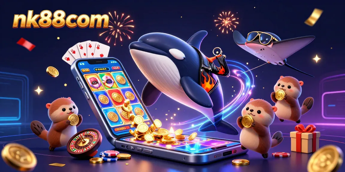 Experience the excitement at nk88com with jackpot thrills and colorful gaming visuals.